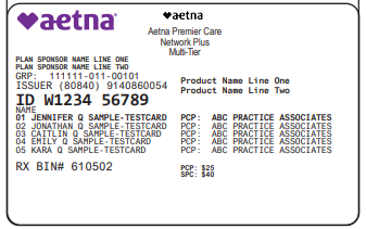 Aetna Premier Care Network Plus is now multi tiered